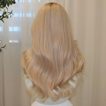 【SeraphicWig】Lace Top Wig Human Hair Wigs  Swiss Lace Free Parting Invisible Scalp Effect Glueless Option