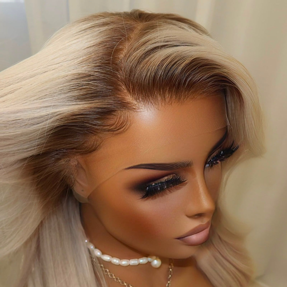 【SeraphicWig】Lace Top Wig Human Hair Wigs  Swiss Lace Free Parting Invisible Scalp Effect Glueless Option