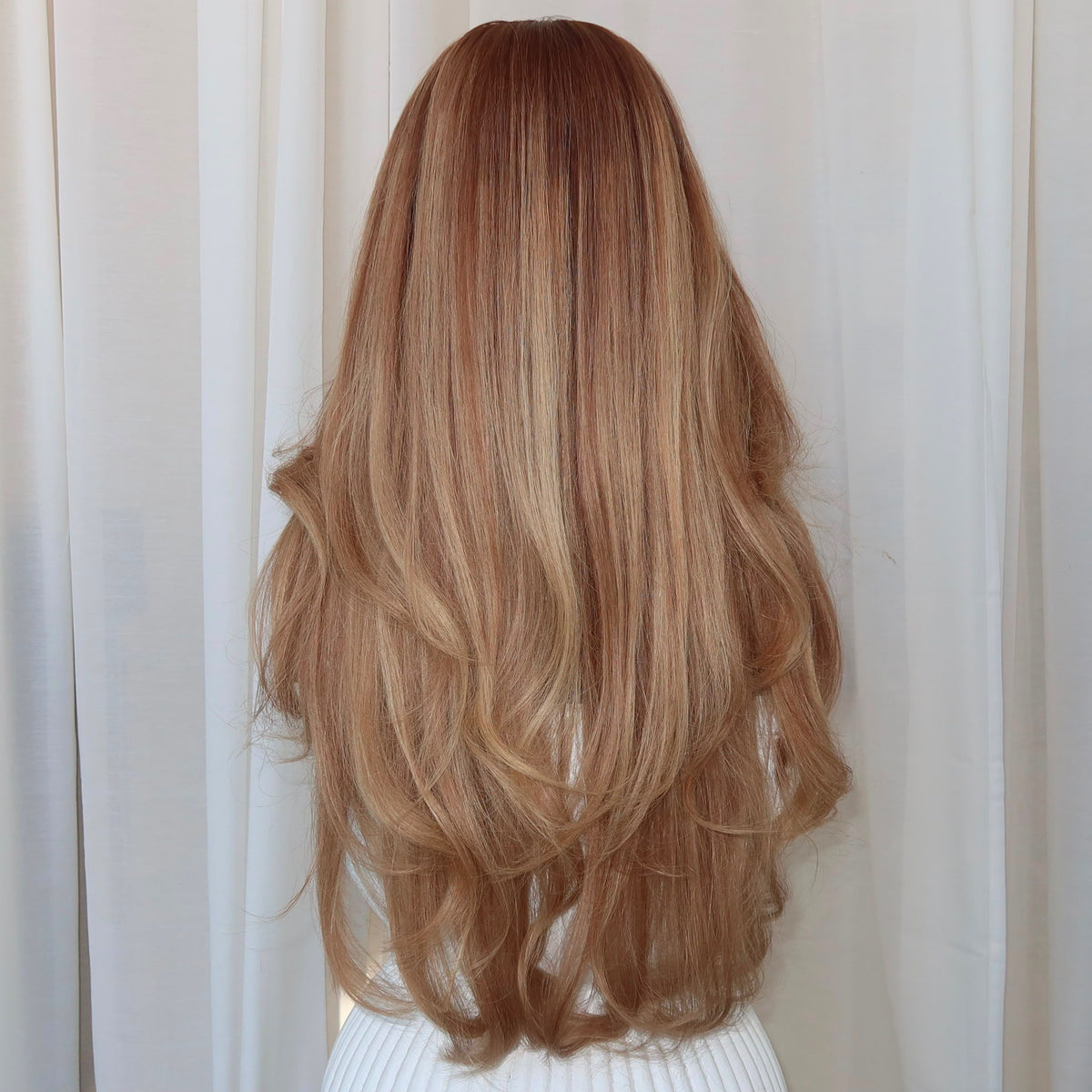 【SeraphicWig】Lace Top Wig Human Hair Wigs  Swiss Lace Free Parting Invisible Scalp Effect Glueless Option