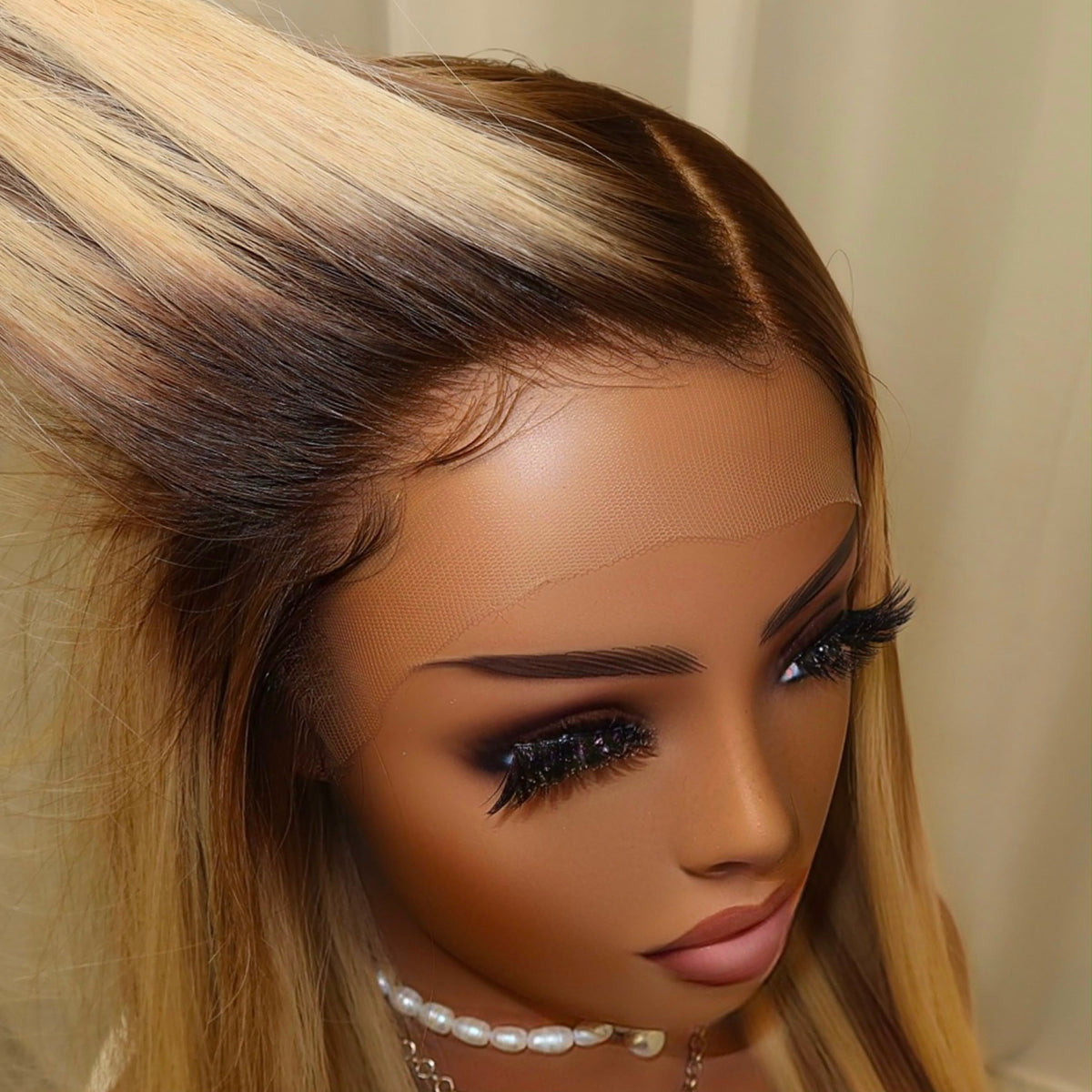 【SeraphicWig】Lace Top Wig Human Hair Wigs  Swiss Lace Free Parting Invisible Scalp Effect Glueless Option