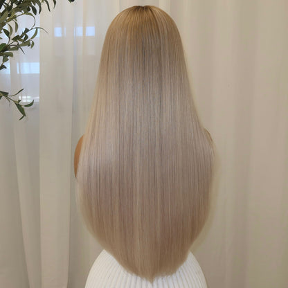 【SeraphicWig】Lace Top Wig Human Hair Wigs  Swiss Lace Free Parting Invisible Scalp Effect Glueless Option